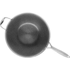 kohersen Wok Mit Deckel Kohersen Black Cube 32cm 5,1l Antihaftbeschichtung