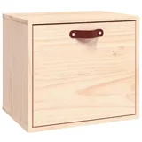 vidaXL Wandschrank 40x30x35 cm Massivholz Kiefer
