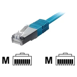 Equip Patchkabel Cat.5e SF/UTP 2xRJ45 7.50m blau