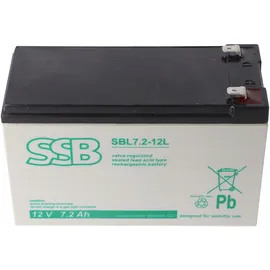 SSB Battery SBL 7,2-12L Bleiakku 7200 mAh 1 St.