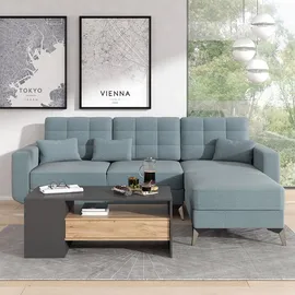 Vicco Couchtisch Fabien Eiche 110 x 60 cm