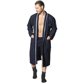 Jan Vanderstorm Bademantel TRIFRED Blau 7XL