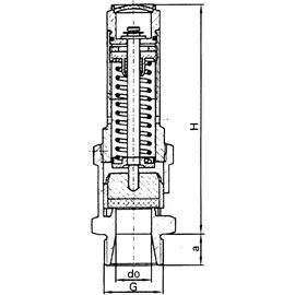 Riegler Sicherheitsventil G 3/4 16 bar