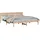 vidaXL Bettgestell Braun 180 x 200 cm Massivholz Kiefer