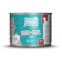 MjAMjAM - VetCat 200g MjAMjAM Katze 6x200g Vet Diät Niere Renal Pute