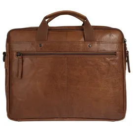 Spikes & Sparrow Aktenkoffer cognac