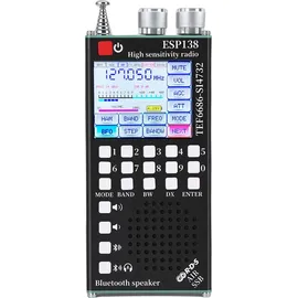Focket Vollband-Radio 2,4 Zoll Farb Touchscreen