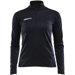 CRAFT Progress 1/2-Zip Trainings-Top Damen 9900 - black/white S