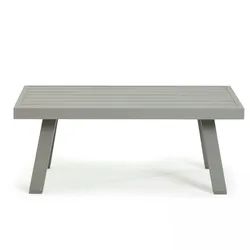 Oviala Business Couchtisch aus Aluminium