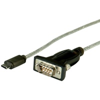 Roline USB - Seriell Konverter-Kabel, Typ C - RS232,