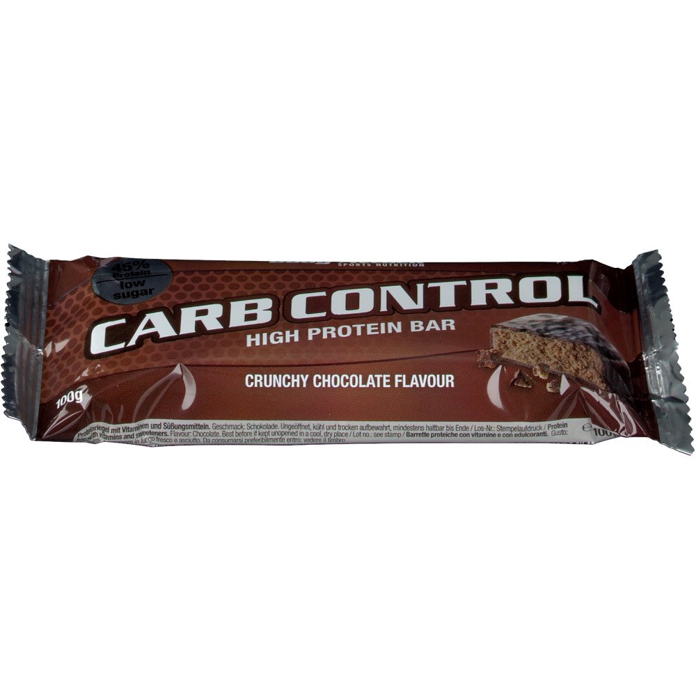 body attack carb control crunchy chocolate