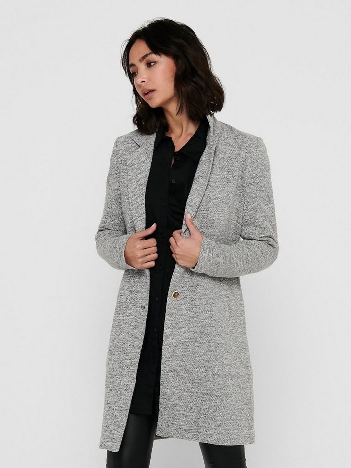 ONLY Kurzmantel ONLCARRIE MEL COAT OTW NOOS grau S (36)