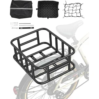 Vevor Fahrradkorb hinten 435x330x155 mm schwarz