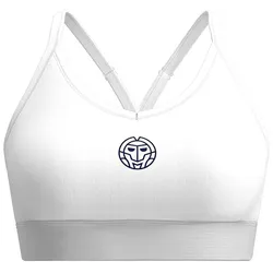 BIDI BADU Crew Low Support Strappy Sport-BH Damen WH - white S