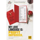neti neti inc My Love Language Is. Profit Improved: Lined Notebook