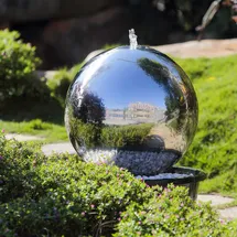 Köhko Kugelbrunnen 50 cm Edelstahl