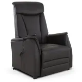TV-Sessel, Heizfunktion, Timer, elektrische Aufstehhilfe,1 Motor, Liege- & Relaxfunktion, bis 120 kg belastbar, Schwarz, Raburg Emma Eos