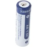XTAR AA 1,5V 3300mWh typisch 2000mAh Lithium Ionen Akku wiederaufladbar nur mit speziellem Ladegerät