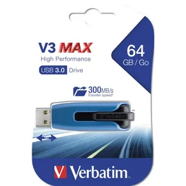 Verbatim Store 'n' Go V3 Max 64 GB blau/schwarz USB 3.0