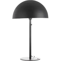 Nowa Retro Tischlampe Pilz grau Beistelllampe Wohnzimmerleuchte Nachttischlampe Pilzdesign
