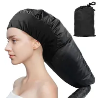 Amexo Trockenhauben für Haare, Bonnet Attachment für Haartrockner Einstellbar für Handhaartrockner-Kappe Motorhauben-haartrockneraufsatz für Styling, Locken und Tiefenpflege