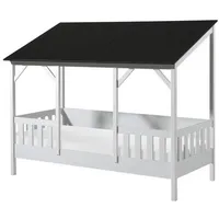 Vipack Hausbett, Housebed 90x200 cm Weiß