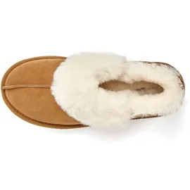 VIVANCE Pantoffeln Braun 36