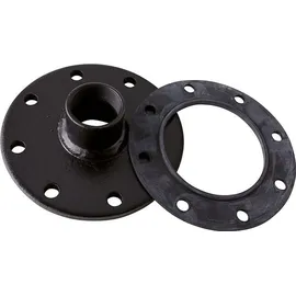 tml industrie loddo Flanschplatte 8-Loch 180 mm mit 1 1/2 Zoll IG Gewindeflansch Adapter Elektroheizstäbe Dichtung