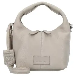 Burkely Soft Skylar Handtasche Leder 18 cm generous grey