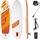 BESTWAY Hydro-Force SUP Allround Board-Set Aqua Journey 274 x 76 x 12 cm orange/weiß