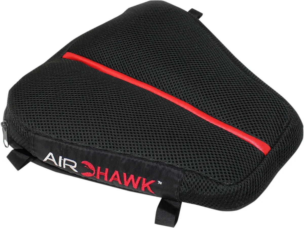 Airhawk Dual Sport, coussin de siège - Noir/Rouge