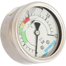 Behncke Manometer 0-2,5 bar R 1/8'