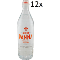 12x Panna Acqua Minerale Naturale Italienisches Natürliches Mineralwasser 75cl