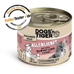 Dogs'n Tiger Katze 6 x 200g Dogs'n Tiger Schmaus Cat 6x200g