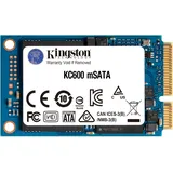 Kingston KC600 SSD 256GB mSATA SATA 6Gb/s - Internes Solid State Drive 25