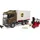 Bruder 03582 - Scania Super 560R UPS Logistik-LKW mit Mitnahmestapler braun 1:16