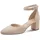 Marco Tozzi Riemchenpumps für Damen, beige, Größe 36 EU