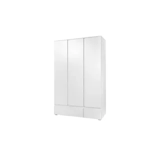 Die Möbelfundgrube Kleiderschrank weiß 120 cm - IMAGE