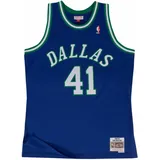 Mitchell & Ness NBA Dallas Mavericks Dirk Nowitzki Trikot blau