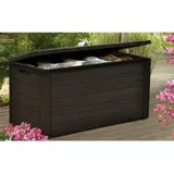 TOOD Outdoor-Truhe 120 x 46 x 58 cm Braun