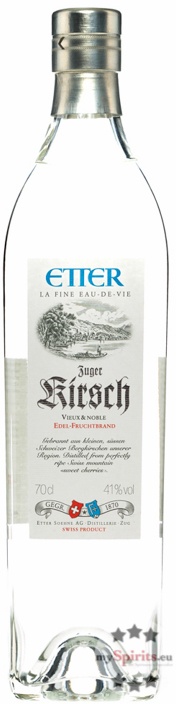 Etter Zuger Kirsch vieux et noble