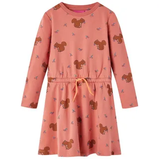 vidaXL Kinderkleid Altrosa 104