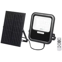 Sygonix Solar-Wandstrahler 10 W schwarz 28,2 cm inkl. LED-Lampe