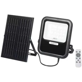 Sygonix Solar-Wandstrahler 10 W schwarz 28,2 cm inkl. LED-Lampe