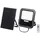 Sygonix Solar-Wandstrahler 10 W schwarz 28,2 cm inkl. LED-Lampe