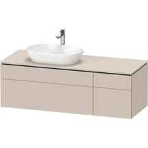 Duravit Waschtischunterschrank 2 Auszüge 142,0 x 48,2 x 55,0 cm Taupe Matt