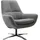 BeType Drehsessel Be Organic Standard Back Polyester 81 x 92 x 83 cm Grau drehbar
