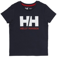 HELLY HANSEN Kinder Unisex HH Logo T-shirt 7, Marineblau