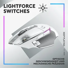 Logitech G502 X Plus Gaming Maus Weiß