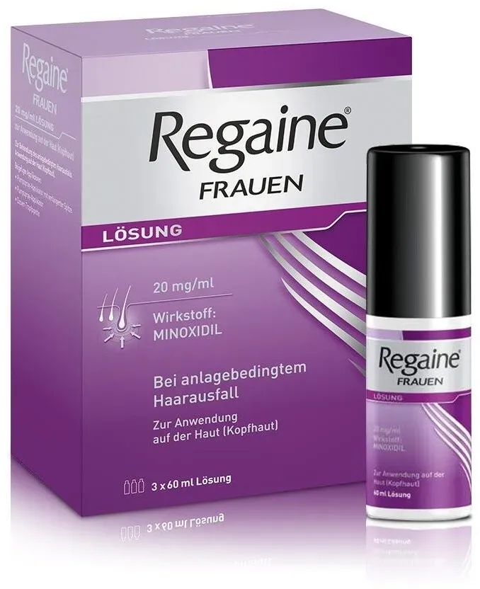 Regaine 2% Lösung für die Kopfhaut 60 ml